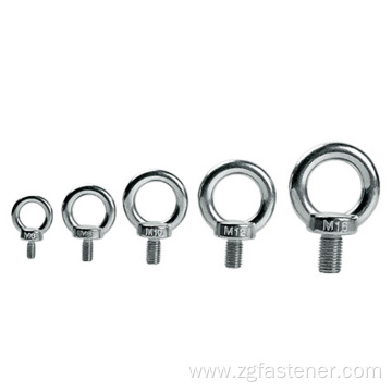 304 stainless steel ring eye bolts DIN580